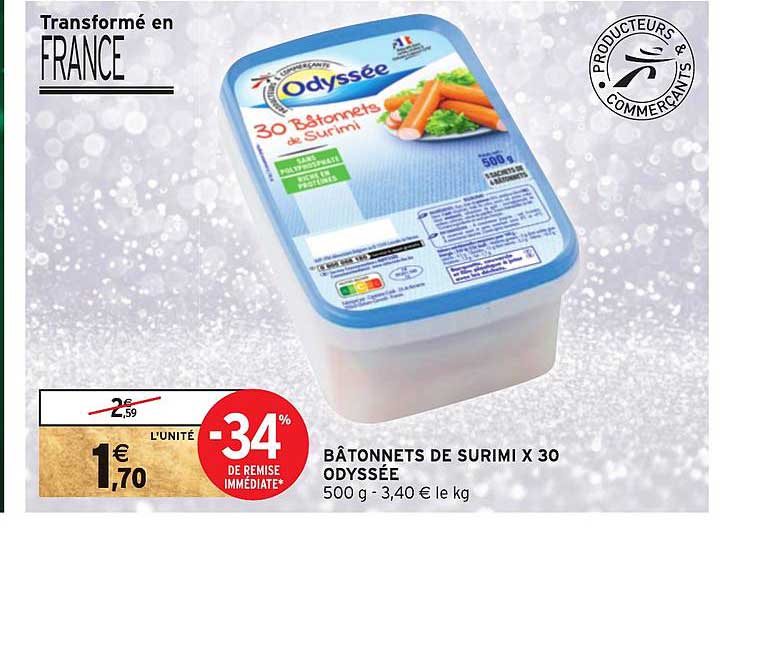 bâtonnets de sumiri x30 odyssée