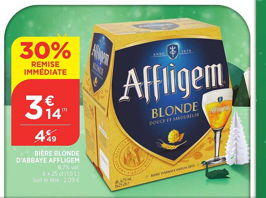 Bière Blonde D'abbaye Affligem