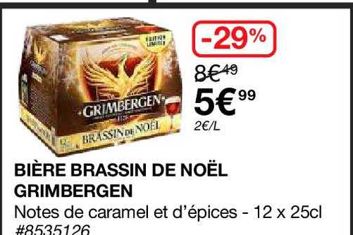 bière brassin de noël grimbergen
