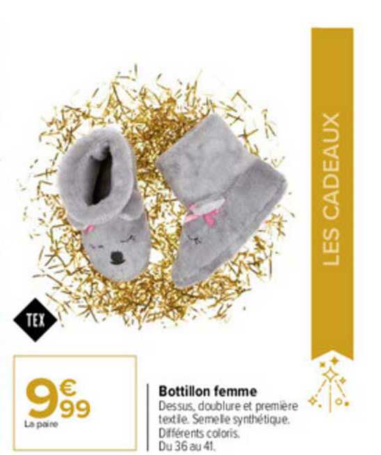 bottillon femme tex