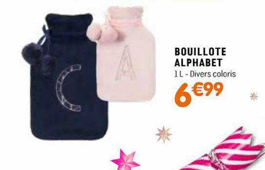 bouillote alphabet