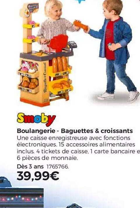 boulangerie baguettes & croissants smoby