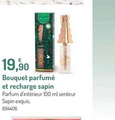 Bouquet Parfumé Et Recharge Sapin