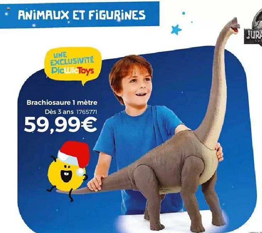 brachiosaure 1 mètre