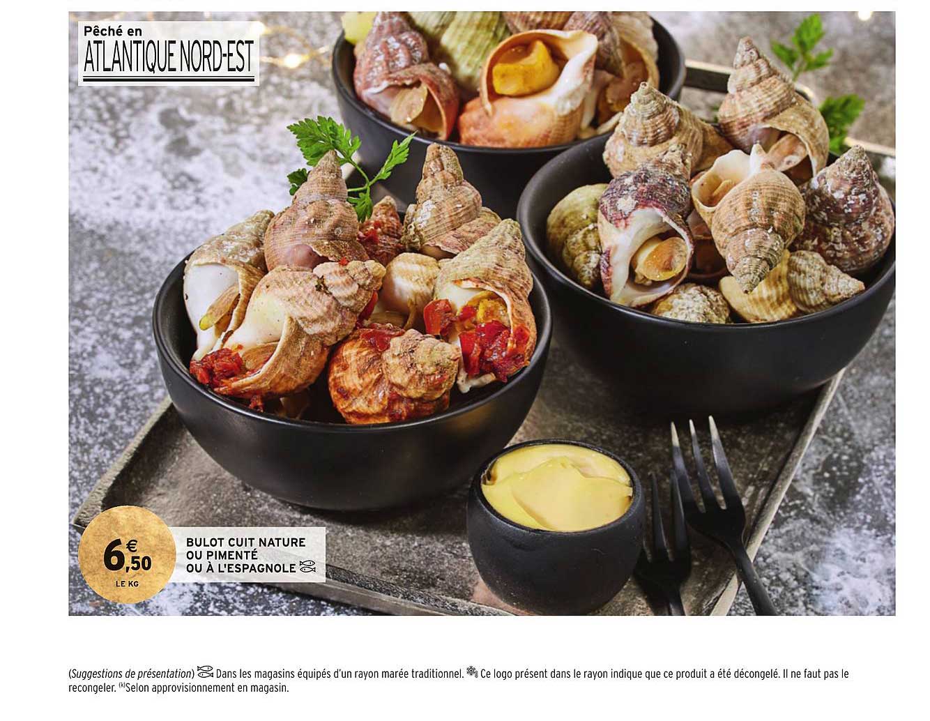 Bulot Cuit Nature Ou Pimenté Ou à L'espagnole