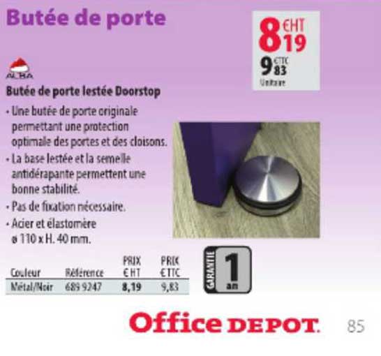 butée de porte lestée doorstop alba