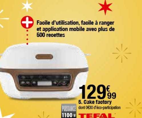 Cake Factory Tefal