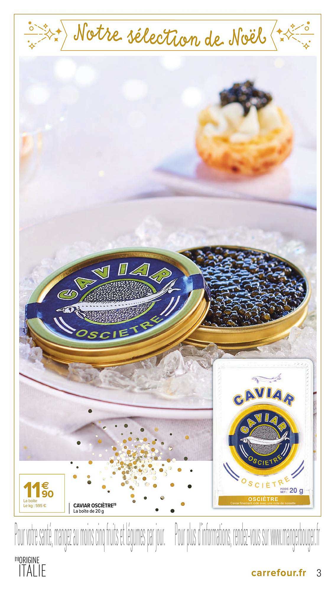 caviar osciètre