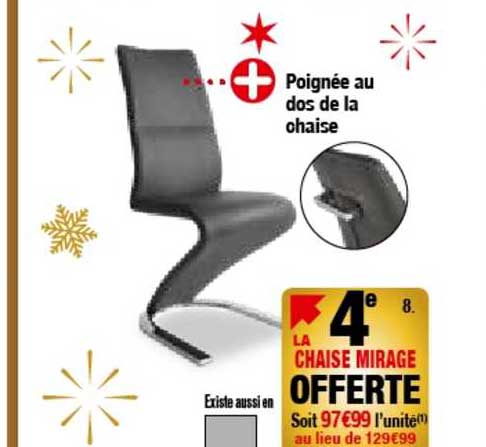 chaise mirage