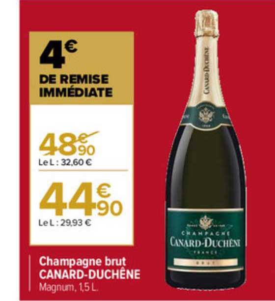 champagne brut canard-duchêne