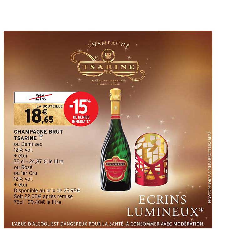 Champagne Brut Tsarine