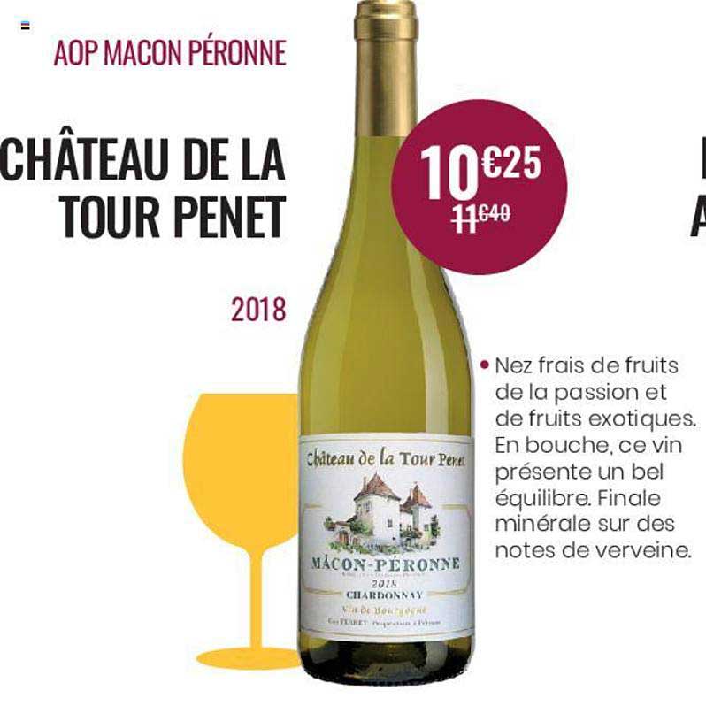 château de la tour penet aop macon péronne