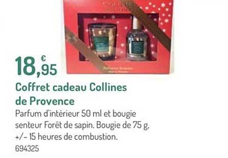 coffret cadeau collines de provence