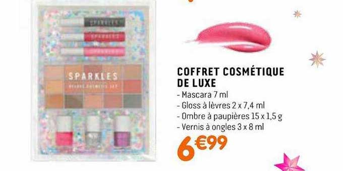 Coffret Cosmétique De Luxe