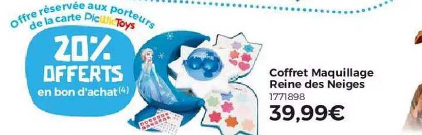 Coffret Maquillage Reine Des Neiges