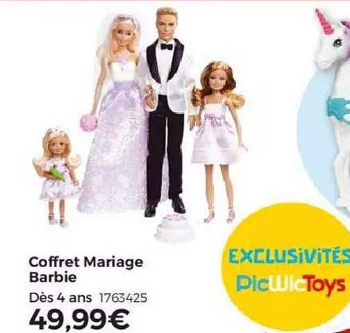 coffret mariage barbie