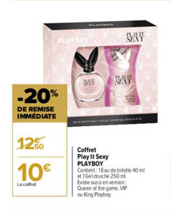 coffret play it sexy playboy