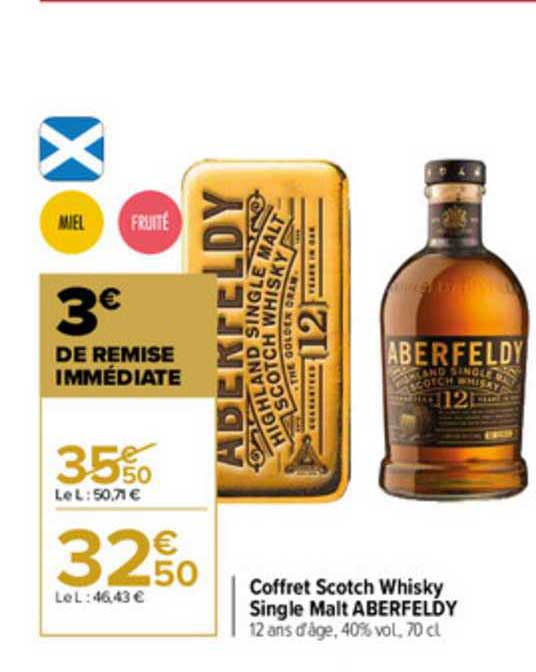 coffret scotch whisky single malt aberfeldy