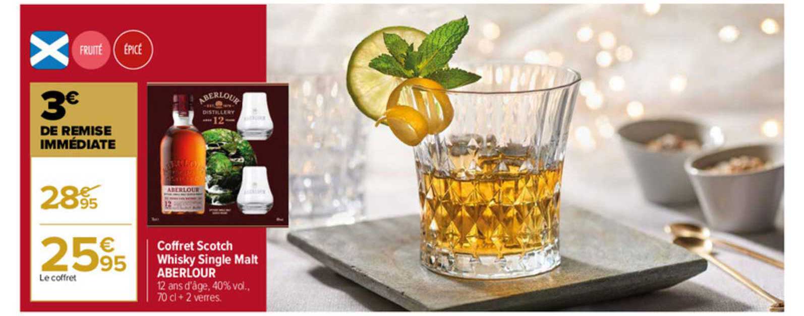 Coffret Scotch Whisky Single Malt Aberlour