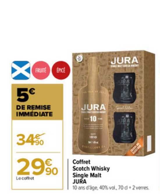 coffret scotch whisky single malt jura