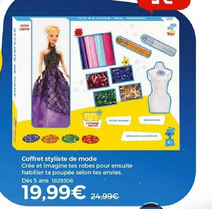 coffret styliste de mode