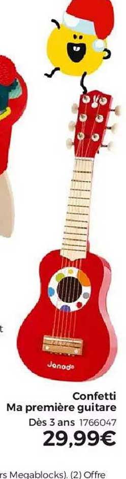 confetti ma première guitare