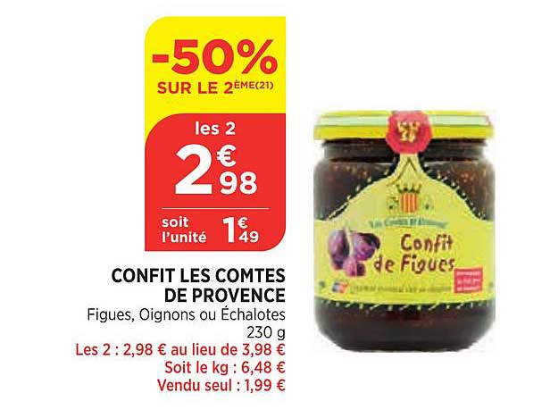 confit les comtes de provence