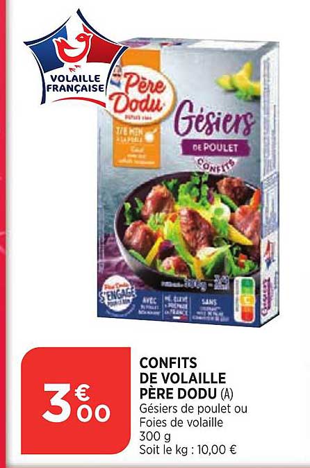 Confits De Volaille Père Dodu