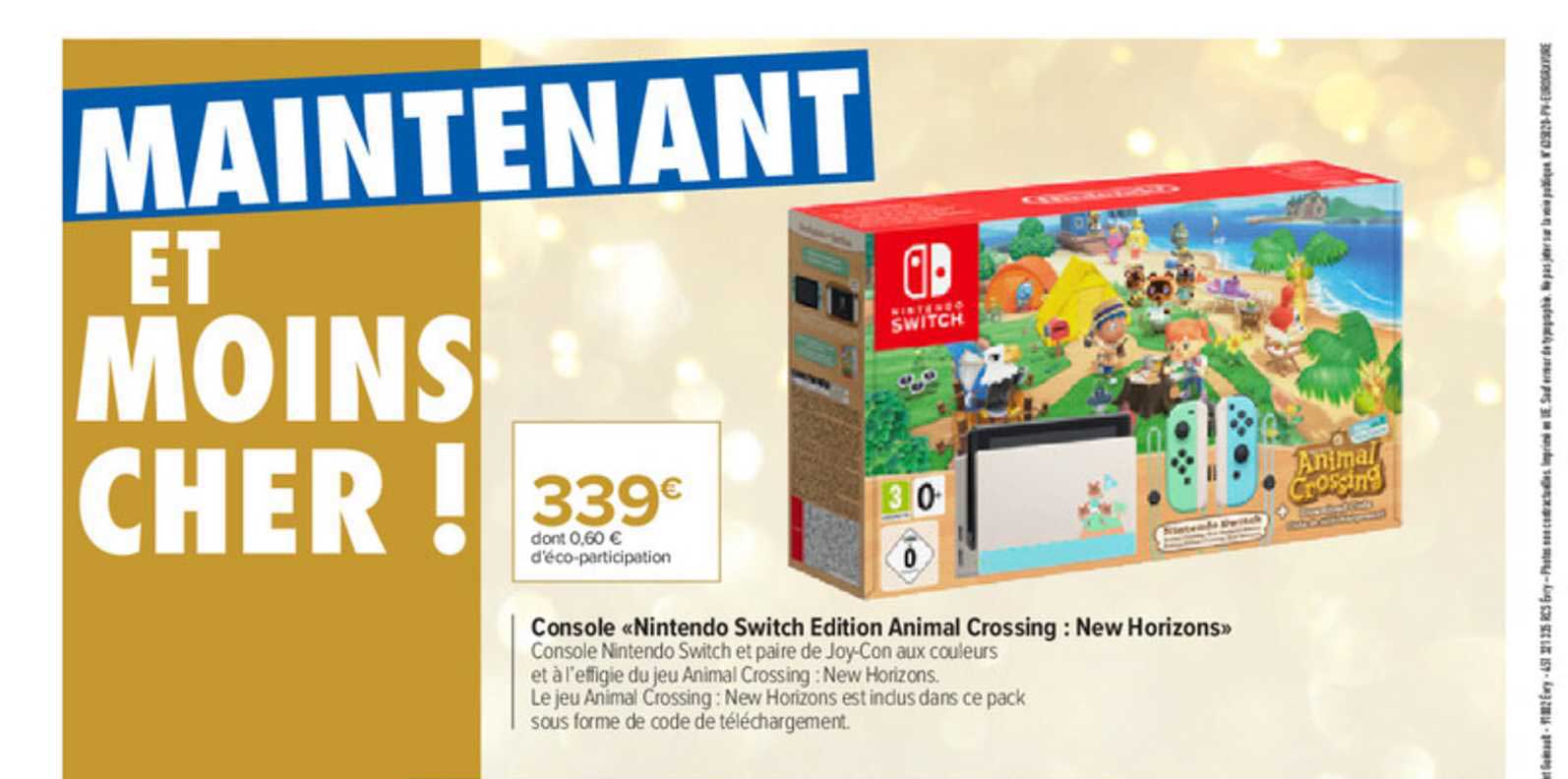 console «nintendo switch edition animal crossing : new horizons»