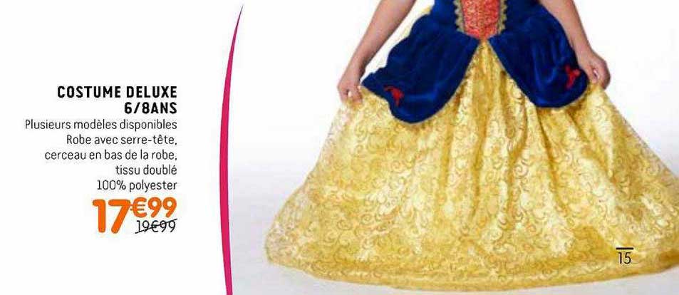 Costume Deluxe 6 8 Ans