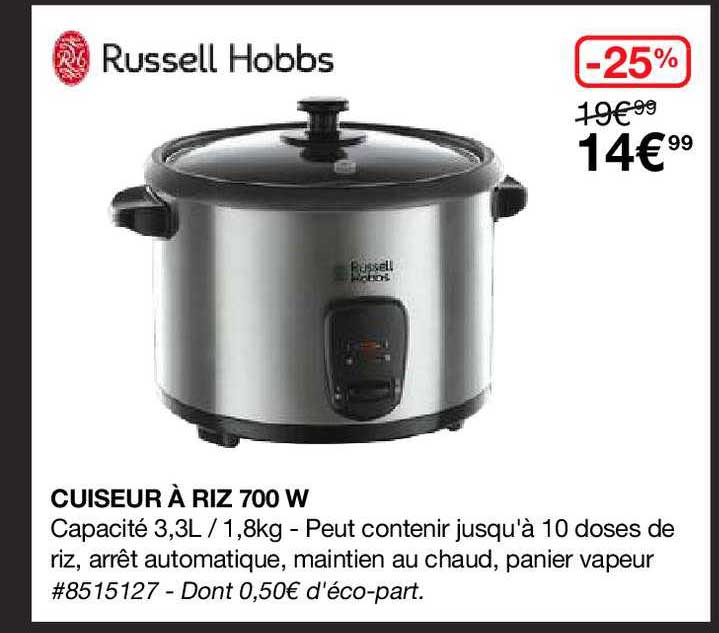 cuiseur à riz 700 w russell hobbs