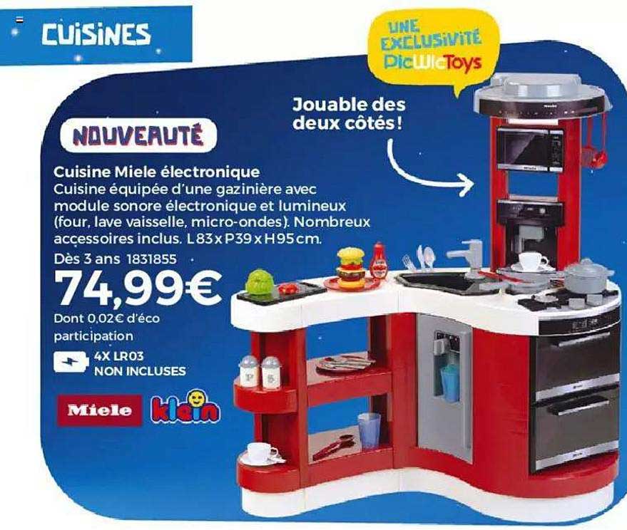 cuisine miele électronique klein