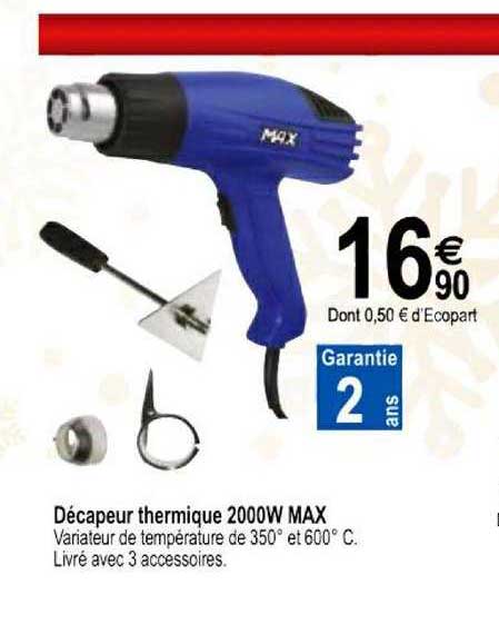 Décapeur Thermique 2000w Max
