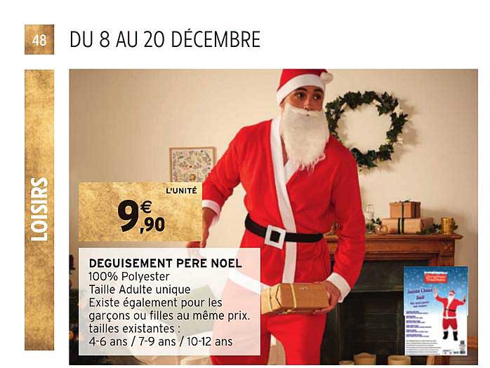 déguisement père noël