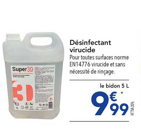 désinfectant virucide