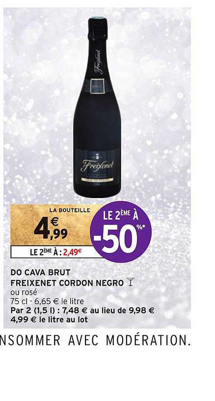 do cava brut freixenet cordon negro
