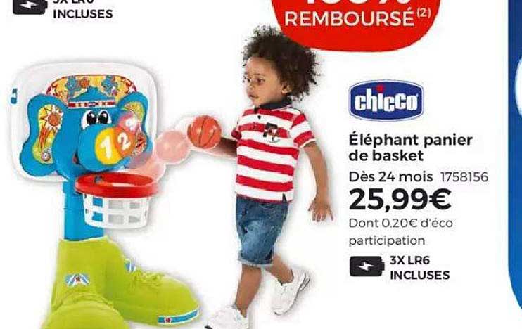 éléphant Panier De Basker