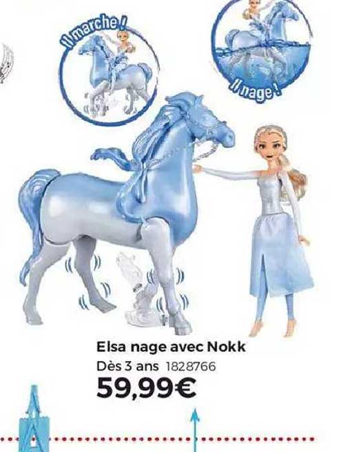 elsa nage avec nokk