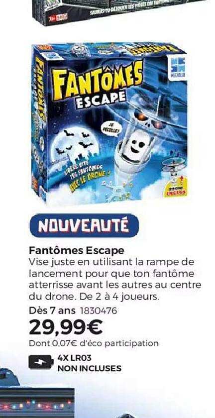 fantômes escape