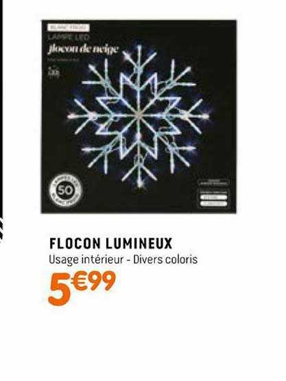 flocon lumineux