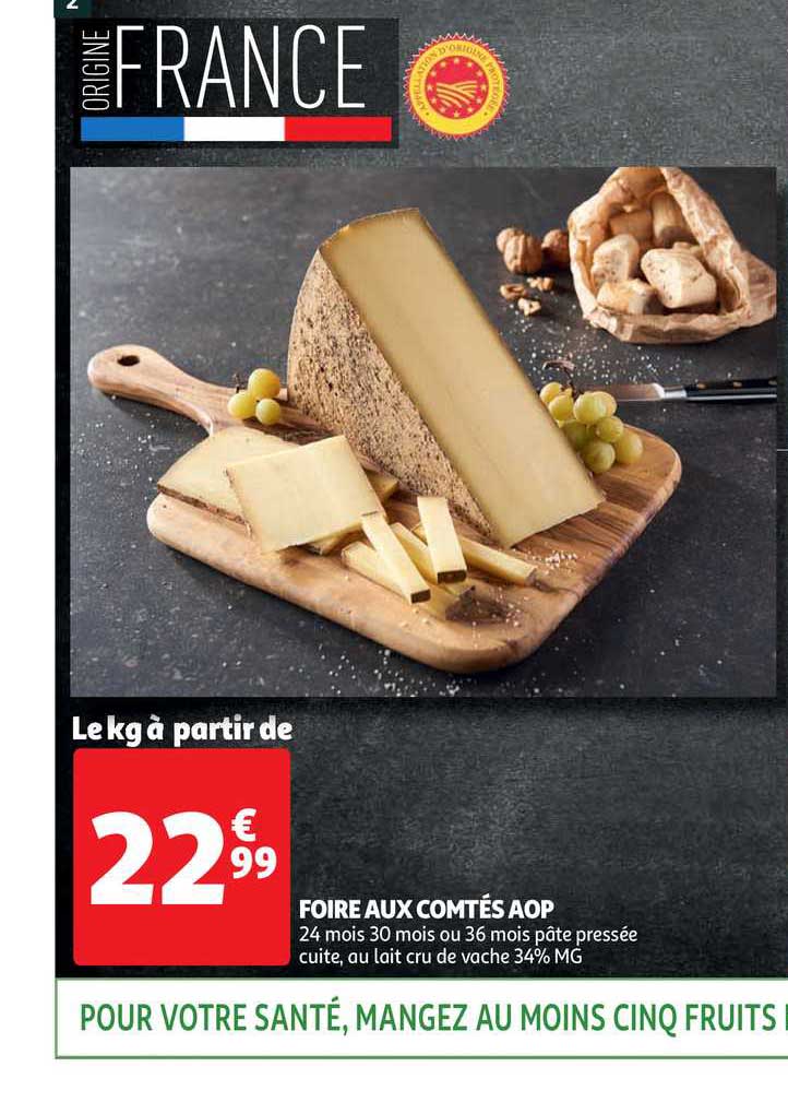 foire aux comtés aop