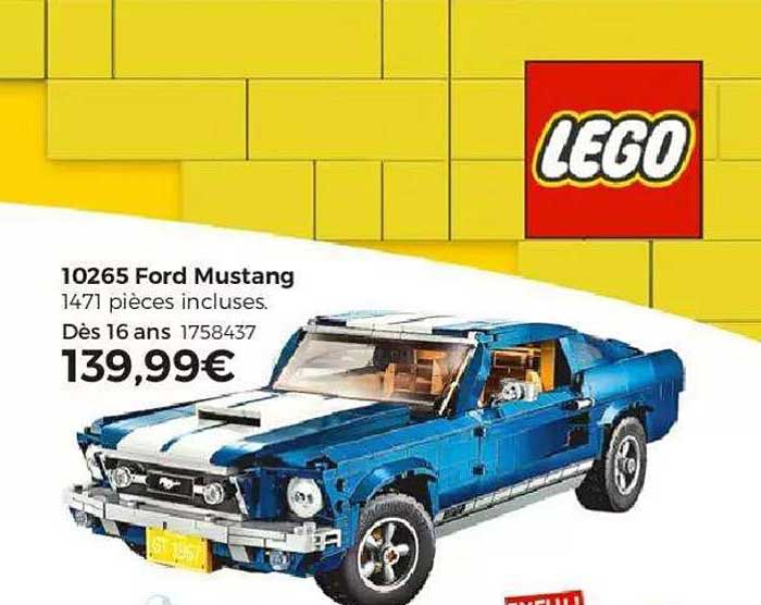 ford mustang lego