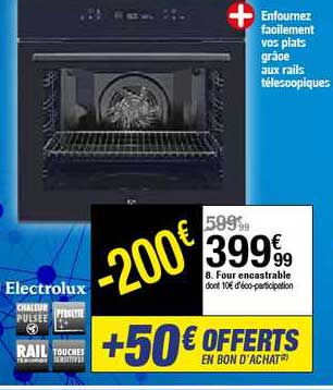 Four Encastrable Electrolux