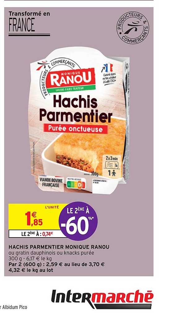 hachis parmentier monique ranou