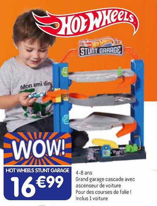 hot wheels stunt garage