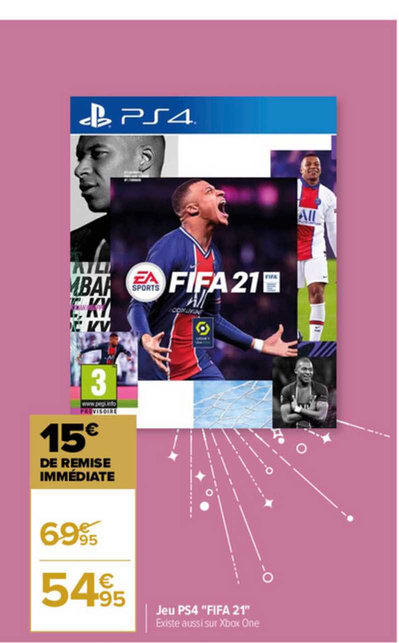 jeu ps4 "fifa 21"