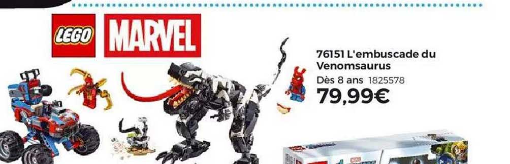 l'embuscade du venomsaurus lego
