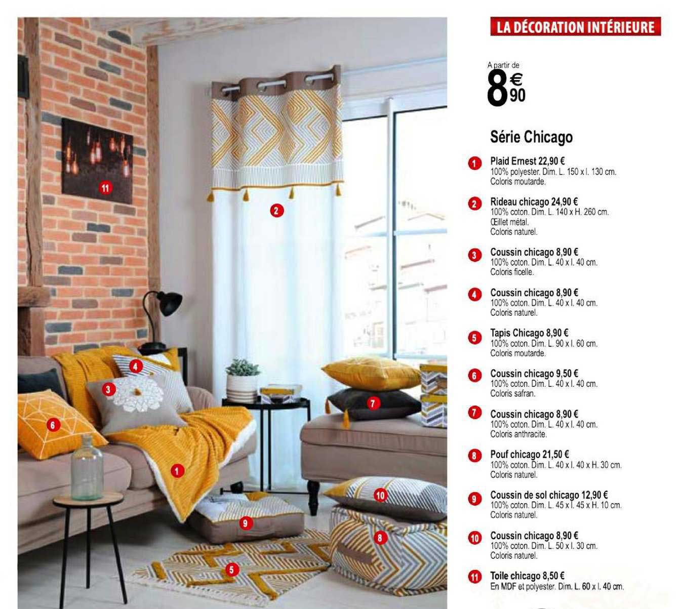 La Décoration Intérieure Série Chicago