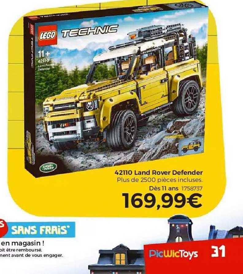 land rover defender lego