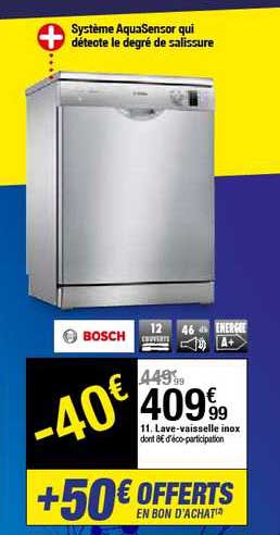 lave-vaisselle inox bosch
